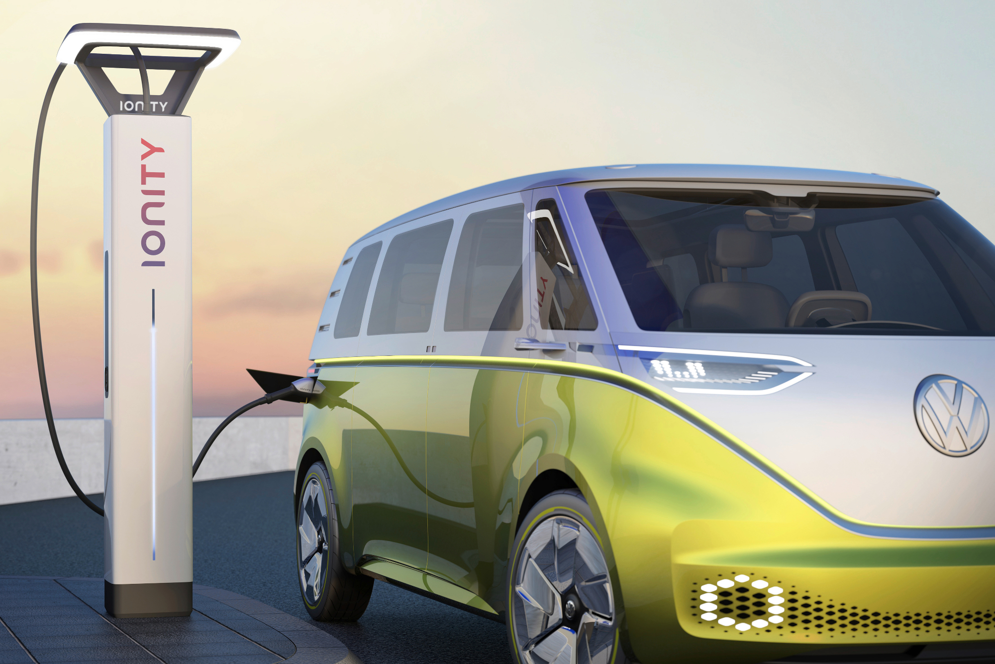 mid Groß-Gerau - Elektro-Bus: In Hannover soll neben der Fertigung konventionell angetriebener Fahrzeuge voraussichtlich ab 2022 die Produktion von Modellen der elektrisch angetriebenen ID.Buzz-Familie starten. VW