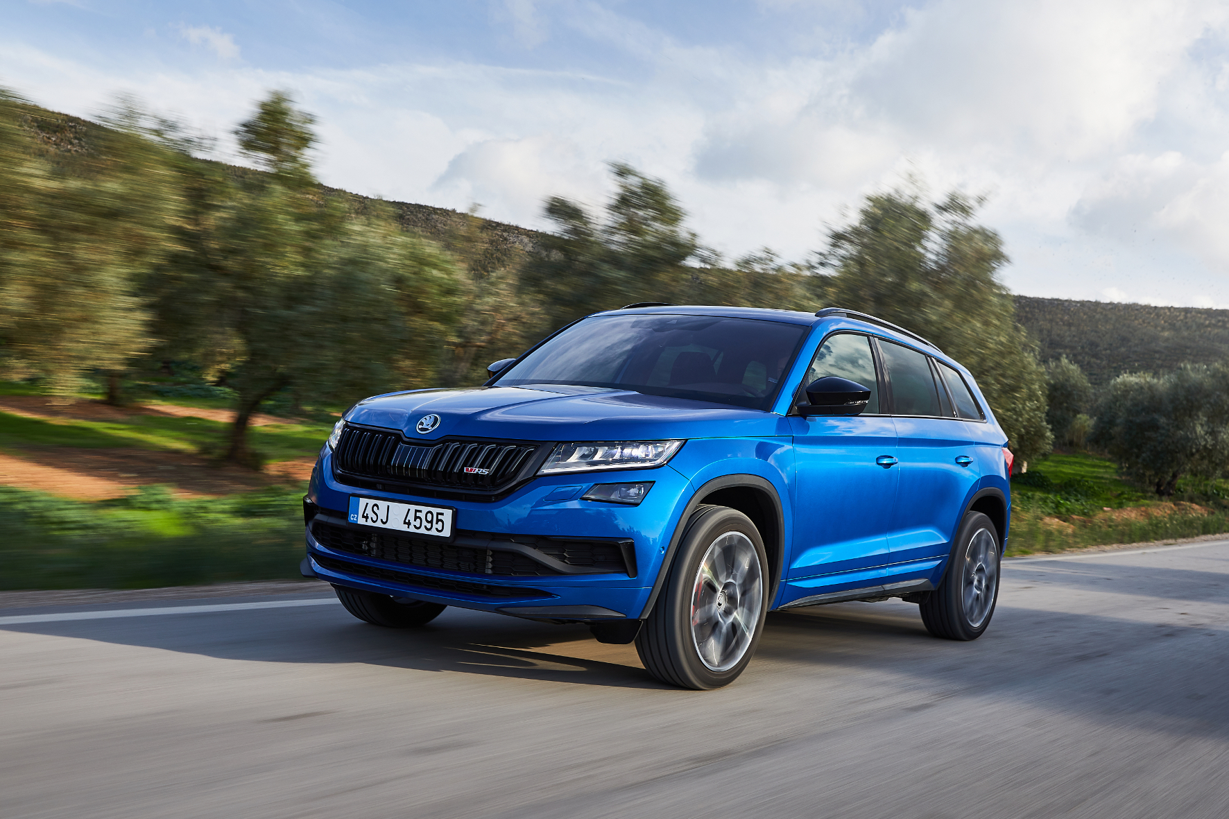mid Jerez - Mit dem neuen Kodiaq RS bringt Skoda die Sportvariante des kompakten SUV auf den Markt. Skoda