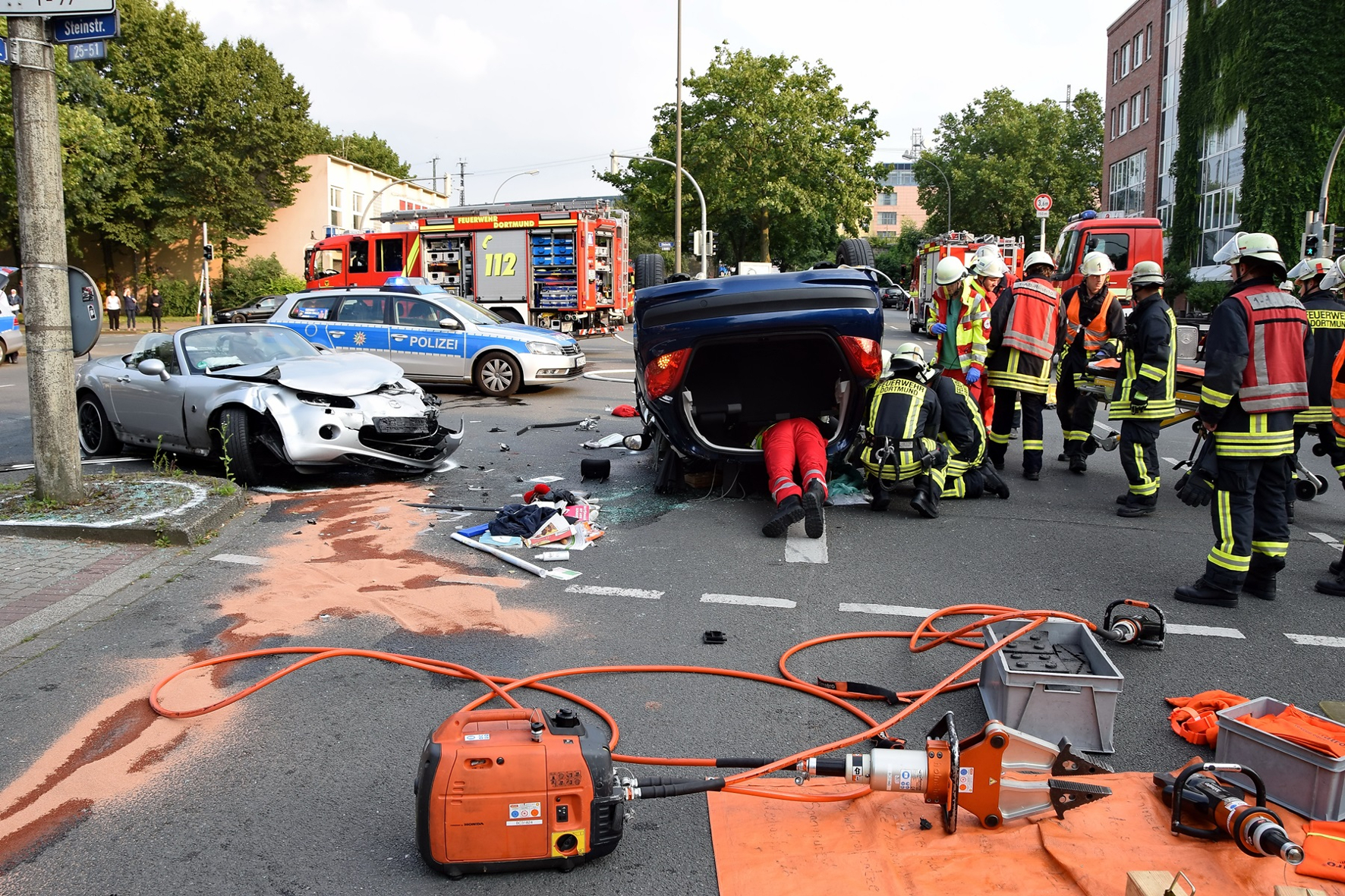 mid Groß-Gerau - Die Zahl der Verkehrstoten ist im Juli 2019 deutlich zurückgegangen. Stadt Dortmund – Institut für Feuerwehr- und Rettungstechnologie