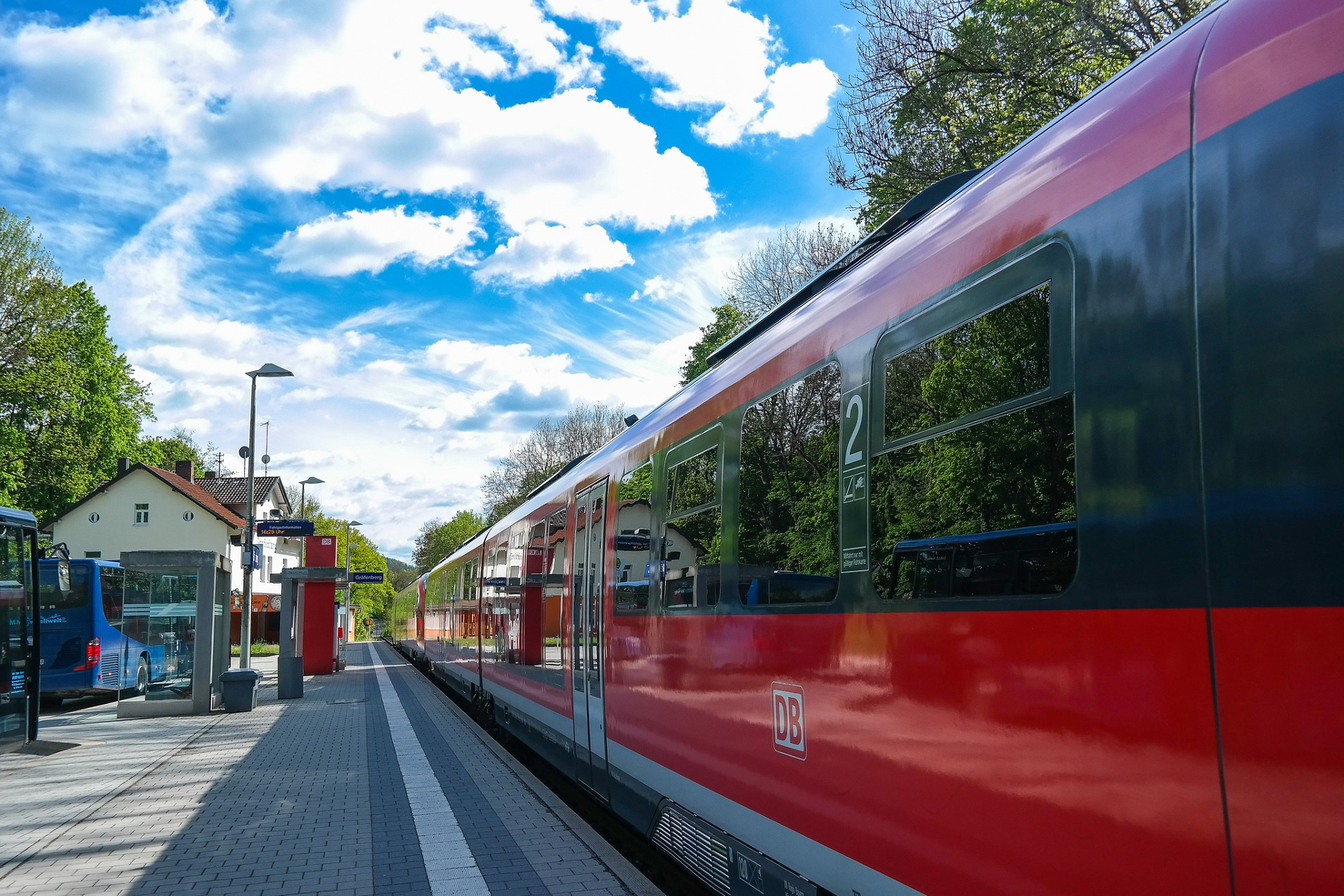 mid Groß-Gerau - Die Fahrgastzahlen der Deutschen Bahn sind in der Corona-Krise drastisch zurückgegangen. IndiraFoto / pixabay.com