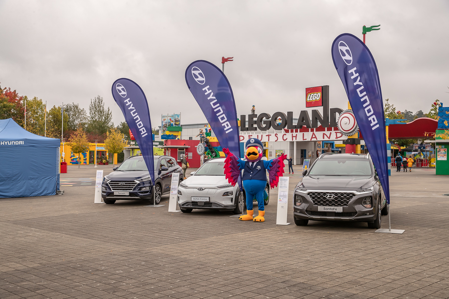 mid Groß-Gerau - Jubiläum: Seit inzwischen zehn Jahren gibt es die Kooperation zwischen Hyundai Motor Deutschland und dem Legoland Deutschland Resort. Hyundai